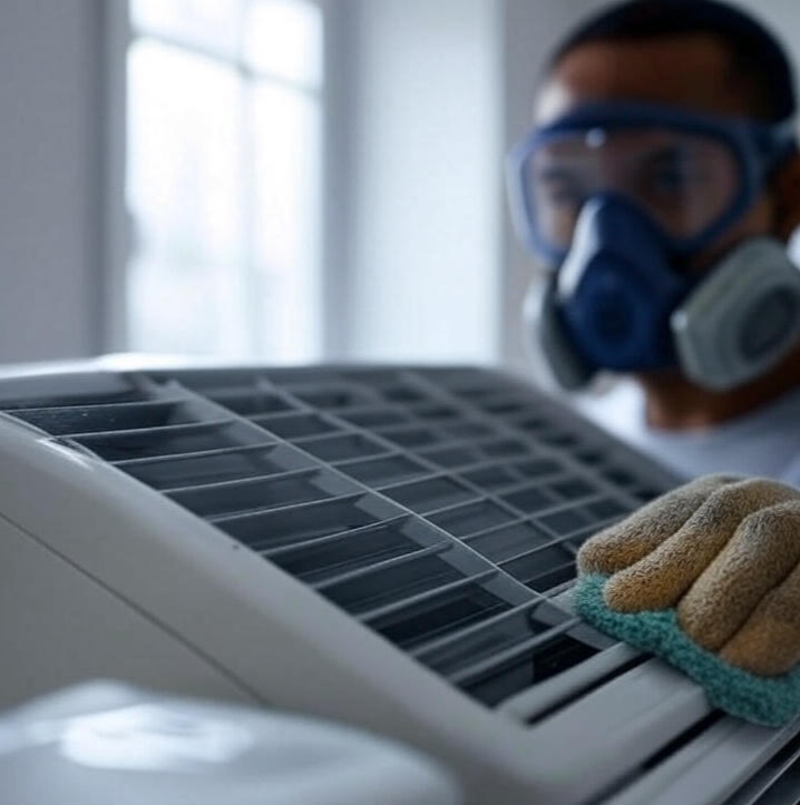 تنظيف وغسيل المكيفات