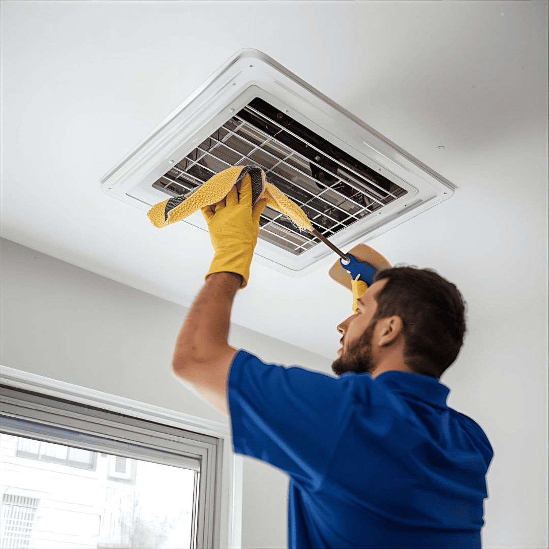 تنظيف مجاري المكيف