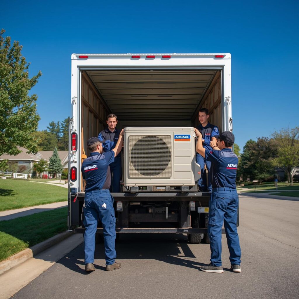 نقل وفك وتركيب المكيفات في تبوك