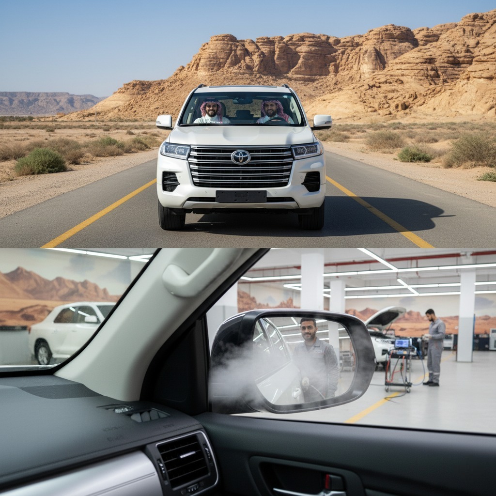 فني مكيف سيارات محترف في تبوك