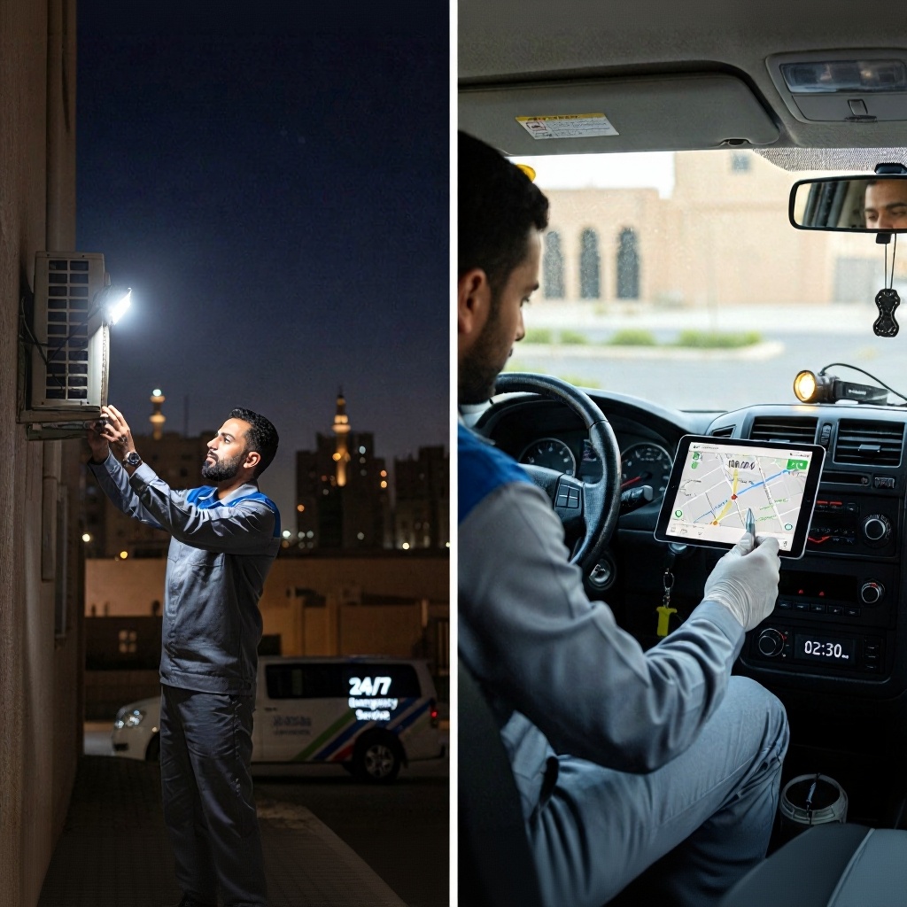 تغطية فورية وخدمة طوارئ 24 ساعة في جميع أحياء تبوك