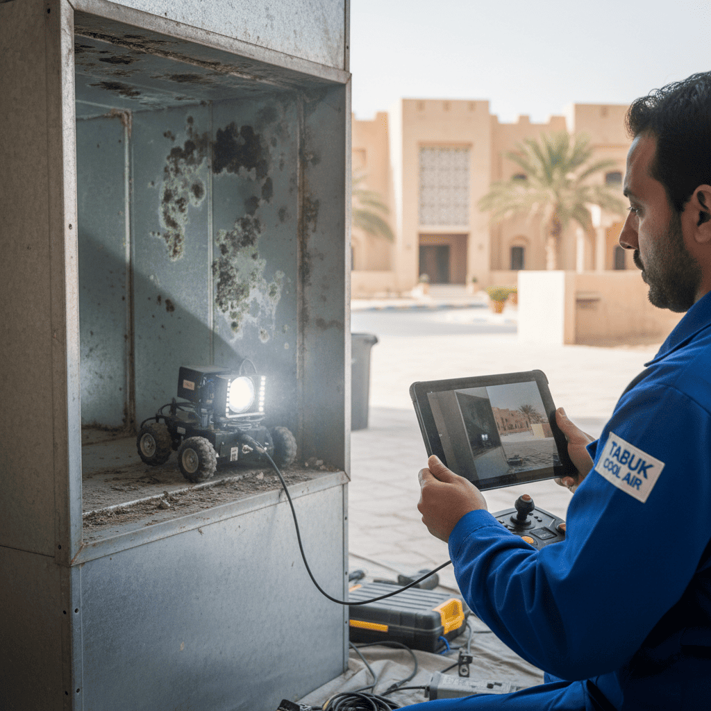 تنظيف مكيفات مركزية بتبوك