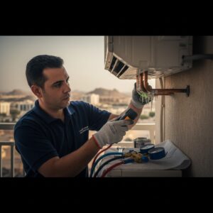 نقص أو تسرب الفريون في المكيف